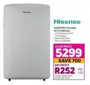 Game Hisense 12000 btu portable air conditioner offer