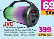 Game Jvc 4" bluetooth speaker offer