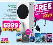 Game Xbox series s fortnite & rocket league bundle offer