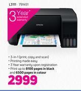 Game Epson eco tank l3111 offer