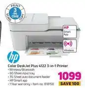 Game Hp colour deskjet plus 4122 3 in 1 printer offer