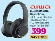 Game Aiwa bluetooth anc headphone offer