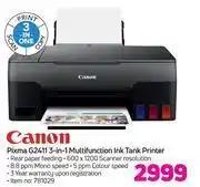 Game Canon pixma g2411 3 in 1 multifunction ink tank printer offer