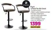 Game Flynn 2 pack tan bar stool offer