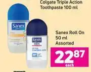 Game Sanex roll on assorted-50ml each offer