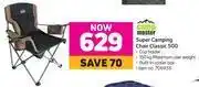 Game Camp master super camping chair classic 500 offer