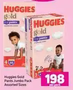 Game Huggies gold pants jumbo pack-per pack offer