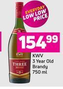 Game Kwv 3 year old brandy-750ml offer