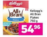 Game Kellogg's all bran flakes-750g offer
