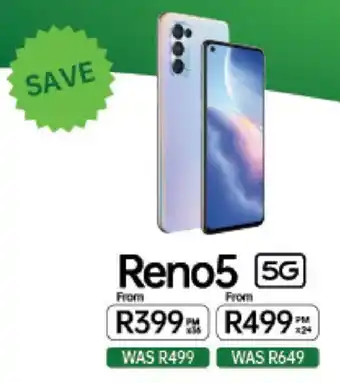 Vodacom Oppo Reno 5 offer