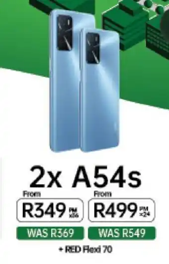 Vodacom 2x Oppo A54s offer