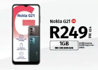 Vodacom Nokia G21 5G offer