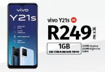 Vodacom Vivo Y21s 4G offer