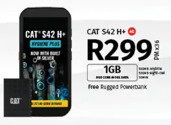 Vodacom CAT S42 h+ 4G offer