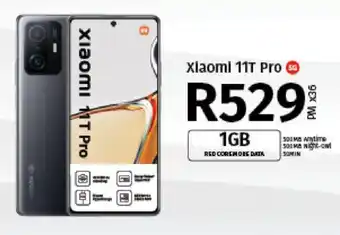 Vodacom Xiaomi 11T Pro 5G offer