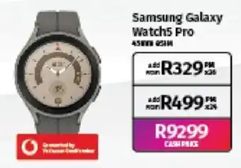 Vodacom Samsung Galaxy Watch 5 Pro offer