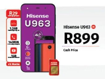 Vodacom Hisense U963 offer