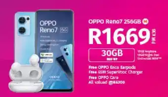 Vodacom Oppo Reno 7 256GB offer