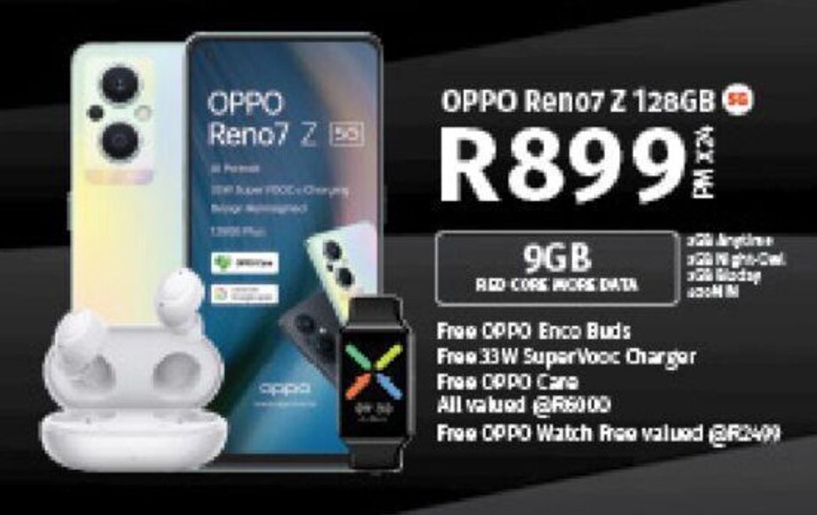 Oppo Reno7 Z 5G 128GB offer at