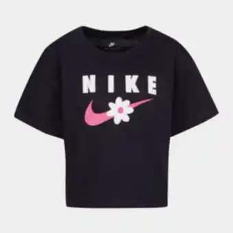 Totalsports Girls nike toddler sport daisy boxy black top offer