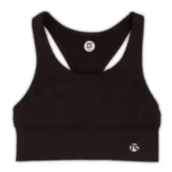 Totalsports Girls ts seamless black crop offer