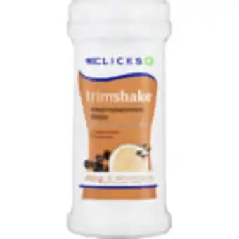 Clicks Trimshake cappuccino meal replacement shake 450g offer