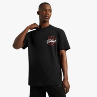 Sportscene Redbat men's black relaxed t-shirt offer