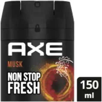 Clicks Aerosol deodorant body spray musk 150ml offer