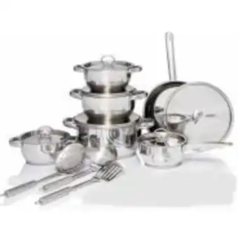 HiFi Corp Tissolli bekaline 15 piece stainless steel cookware set offer