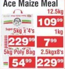 Ace Maize Meal 5kg x 4's