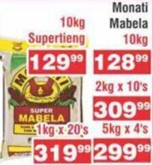 Advance Cash n Carry Monati Mabela 10kg offer