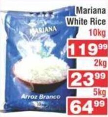 Advance Cash n Carry Mariana White Rice 10kg offer