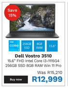 First Shop Dell vostro 3510 offer