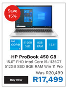 First Shop Hp probook 450 g8 offer