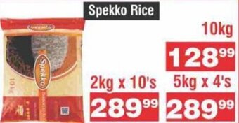Spekko Rice 2kg x 10's