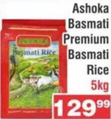 Advance Cash n Carry Ashoka Basmati Premium Rice 5kg offer
