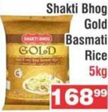 Advance Cash n Carry Shakti Bhog Gold Basmati Rice 5kg offer