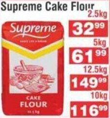 Advance Cash n Carry Supreme Cake Flour 2.5kg offer