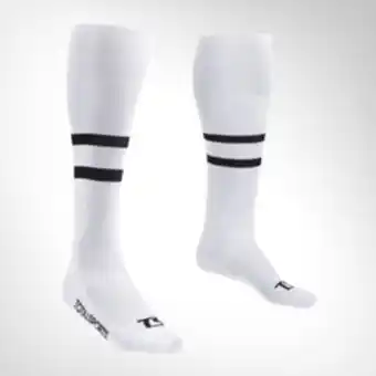 Totalsports Ts microfibre white/black football sock offer