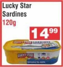 Advance Cash n Carry Lucky Star Sardines 120g offer