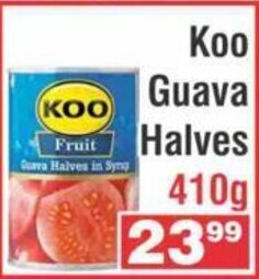 Advance Cash n Carry Koo Guava Halves 410g offer