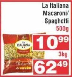 La Italiana Macaroni / Spaghetti 500g