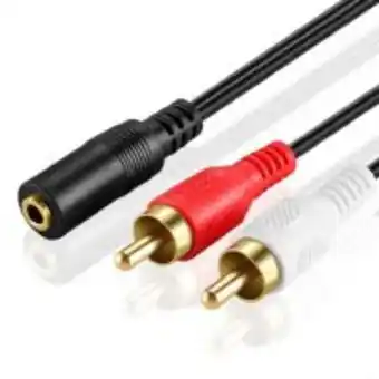 Sennheiser mini jack adapter 3.5st \u2013 2 rca cable