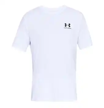 The Pro Shop Under armour train sportstyle men's white shirt offer