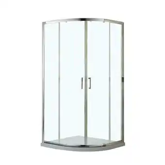Tile Africa Evox vista semi-frameless quadrant shower 885mm x 885mm x 1850mm x 6mm offer