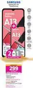 Game 2 x samsung galaxy a13 4g smartphone- on 1gb red top up core more data + promo 70 offer
