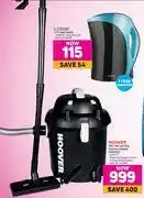Game Hoover 28l wet & dry vacuum cleaner hwd20 offer