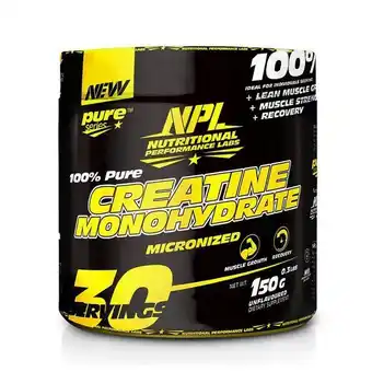 Takealot Npl creatine monohydrate - 150g offer