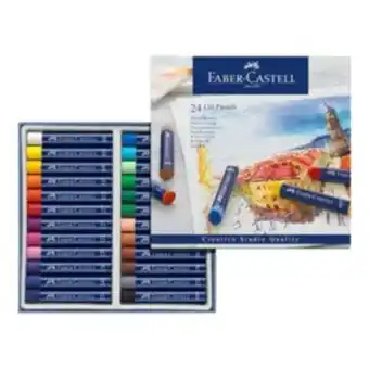 Faber-castell – oil pastel set 24’s