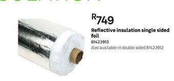 Leroy Merlin Reflective insulation single sided foil offer